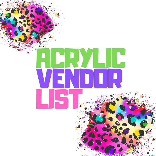 Acrylic Nails Vendor List